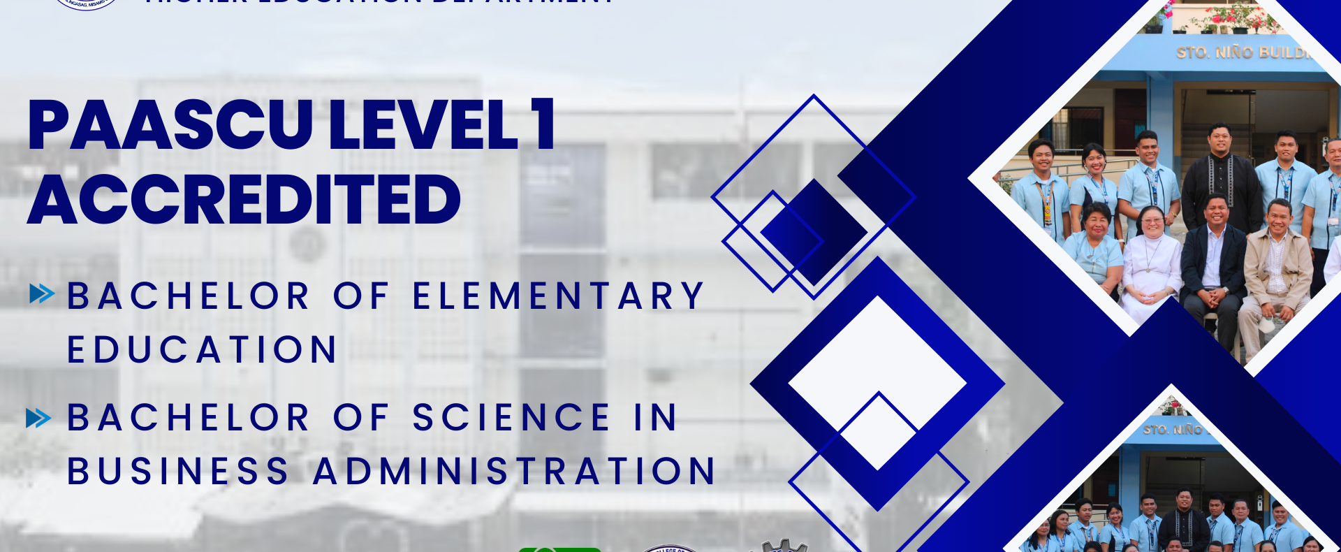 HED PAASCU Accreditation Level 1